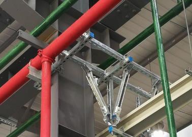宿豫该抗震支架的整体式支吊架结构协调性好